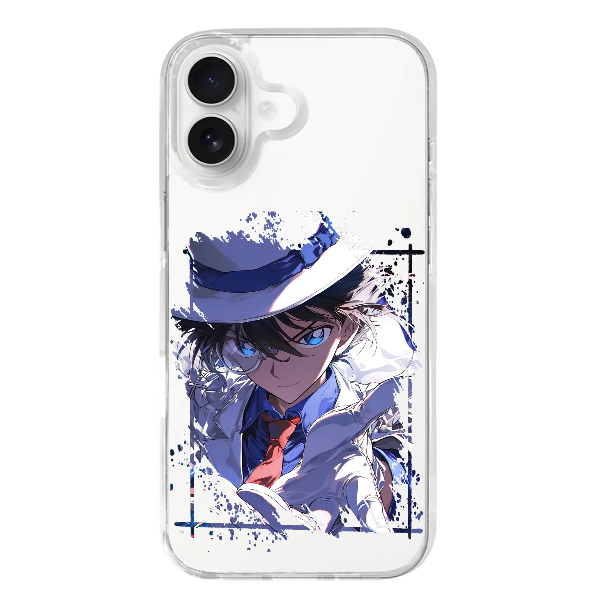 名探偵コナン グッズ 江戸川 コナン - iPhone 17シリーズ 透明スマホケース – 薄型・耐衝撃・精密フィット保護カバー